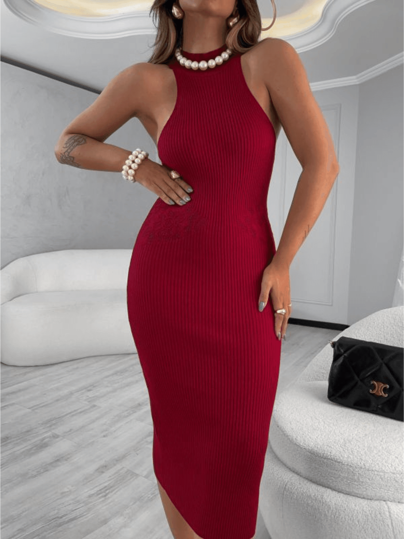 Vestido Tricot Modal Ingrid - Ateliê Tricot