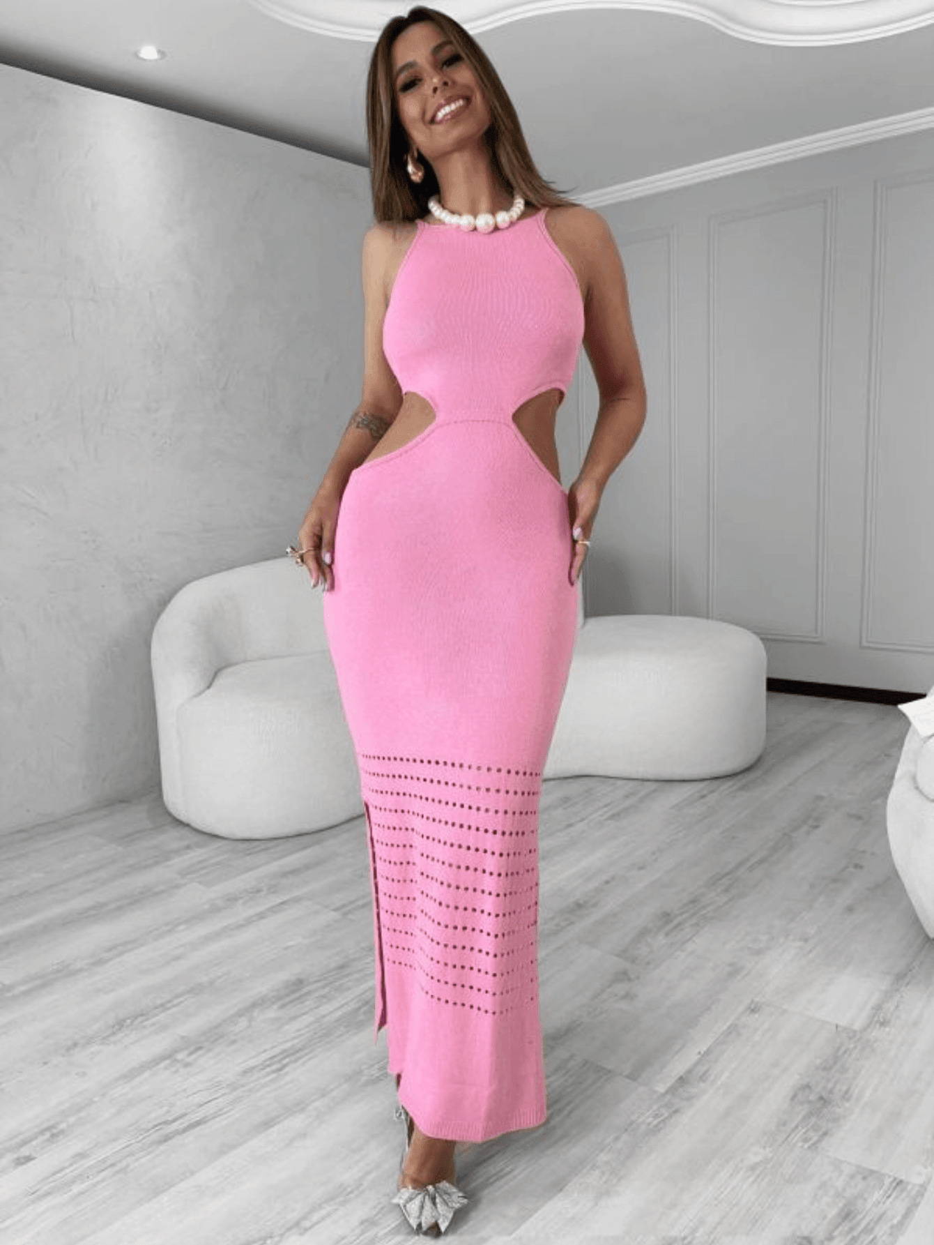 Vestido Modal Tricot Emanuelle - Ateliê Tricot