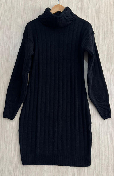 Vestido em fio mousse Bella - Ateliê Tricot