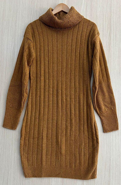 Vestido em fio mousse Bella - Ateliê Tricot