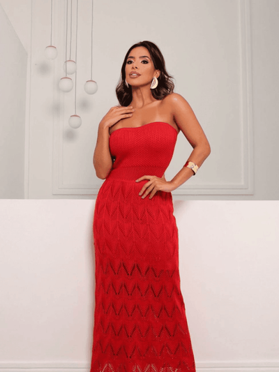 Vestido Tricot Virgínia - Ateliê Tricot