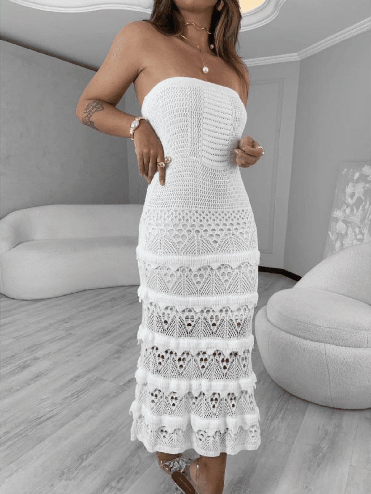 Vestido Tricot Katharine - Ateliê Tricot