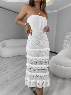 Vestido Tricot Tomara Que Caia Juliê - Ateliê Tricot