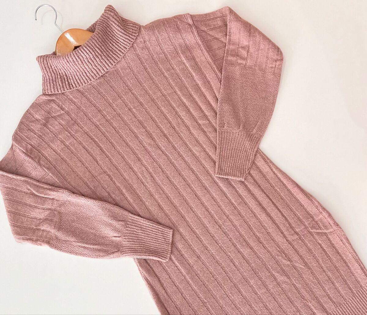 Vestido em fio mousse Bella - Ateliê Tricot