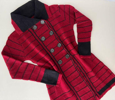 Sobretudo em fio mousse Kimberly - Ateliê Tricot