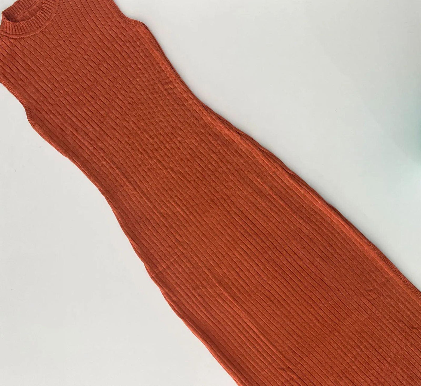 Vestido tricot longo fio modal Micaelle - Ateliê Tricot