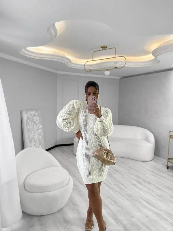 Vestido Tricot Yasmin - Ateliê Tricot