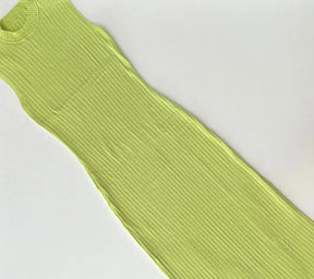 Vestido tricot longo fio modal Micaelle - Ateliê Tricot