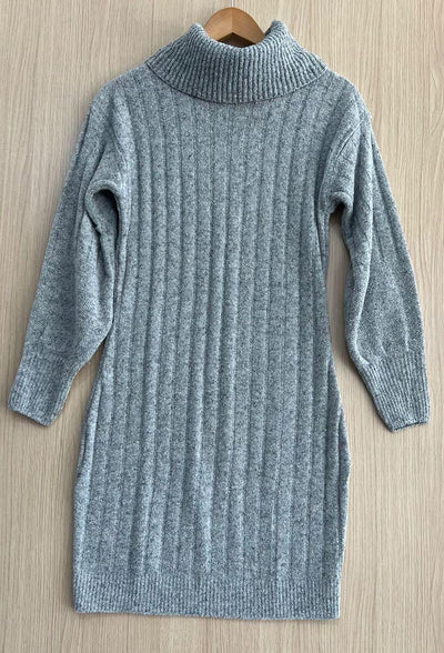 Vestido em fio mousse Bella - Ateliê Tricot