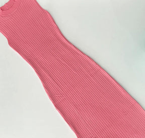 Vestido tricot longo fio modal Micaelle - Ateliê Tricot