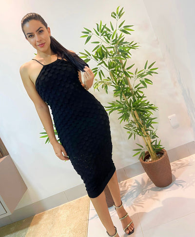 Vestido Tricot fio modal Dandara