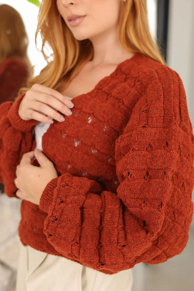 Casaco em Fio Mousse Laura