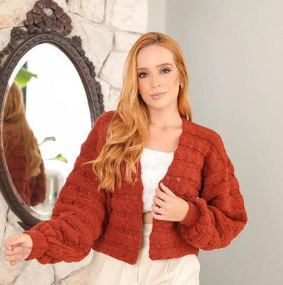 Casaco em Fio Mousse Laura