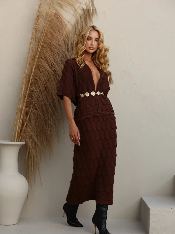 Conjunto Tricot Relevo Anelise