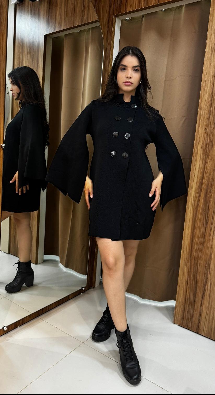 Capa tricot em fio modal Camila - Ateliê Tricot