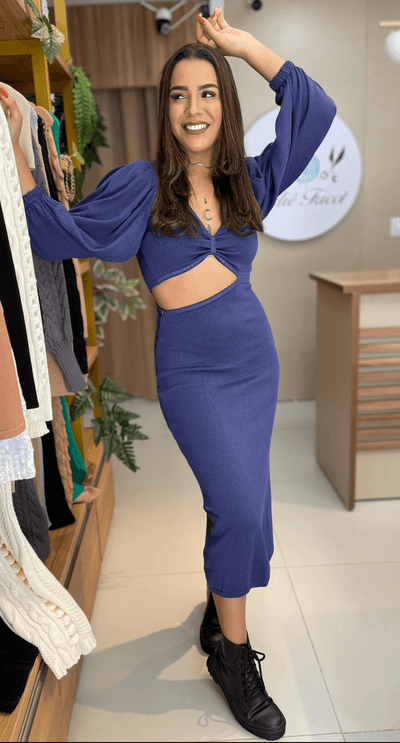 Vestido Tricot Jessica - Ateliê Tricot