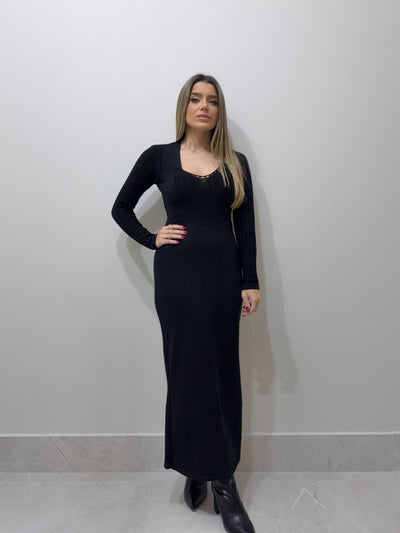 Vestido Tricot Modal Bia