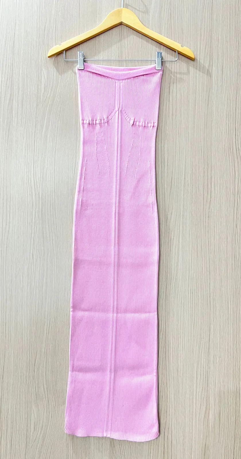 Vestido tricot fio modal Jordânia - Ateliê Tricot