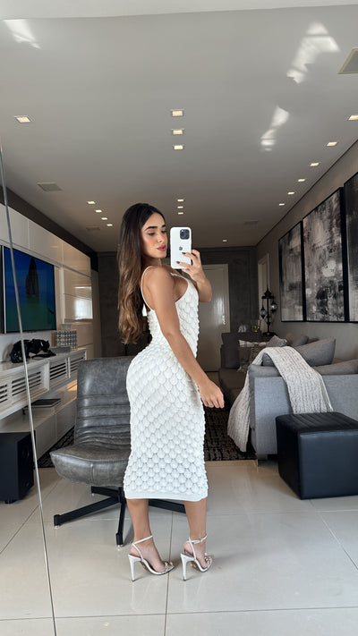 Vestido Tricot fio modal Dandara