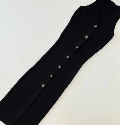 Vestido tricot fio modal Barbara - Ateliê Tricot