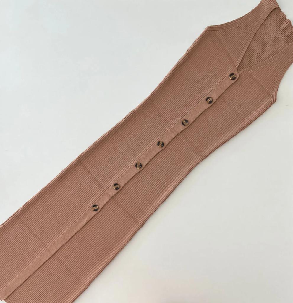 Vestido tricot fio modal Barbara - Ateliê Tricot