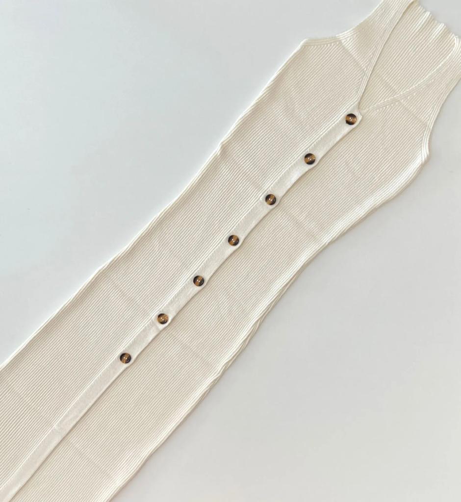 Vestido tricot fio modal Barbara - Ateliê Tricot