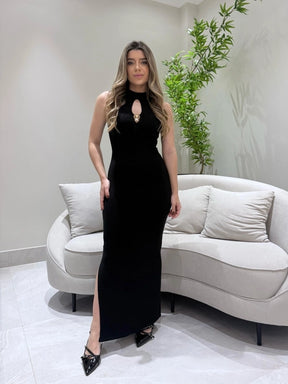 Vestido Midi Tricot Modal Vivian