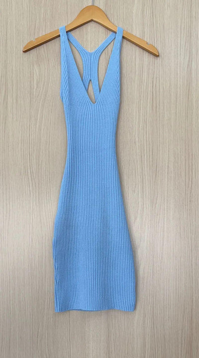 Vestido tricot fio modal Luara - Ateliê Tricot