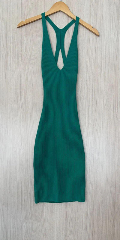 Vestido tricot fio modal Luara - Ateliê Tricot