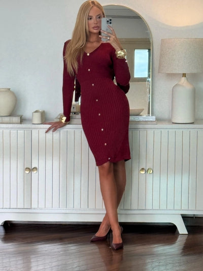 Vestido Tricot Modal Vivian