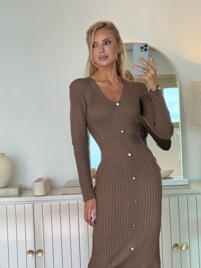Vestido Tricot Modal Vivian