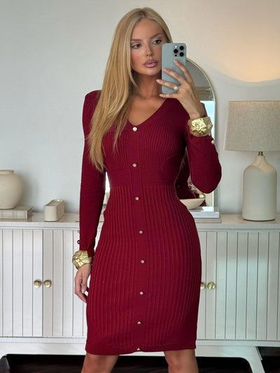 Vestido Tricot Modal Vivian