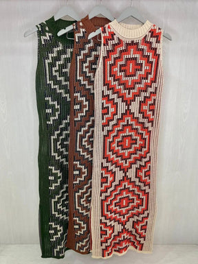Vestido Tricot em Fio Linha Maddie