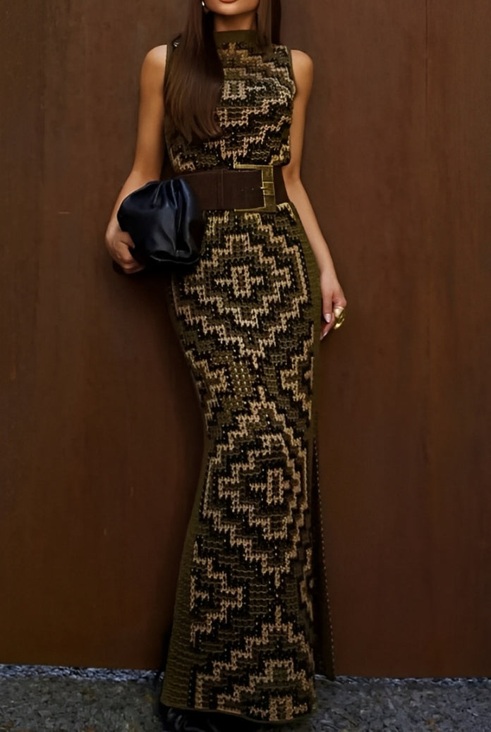 Vestido Tricot em Fio Linha Maddie