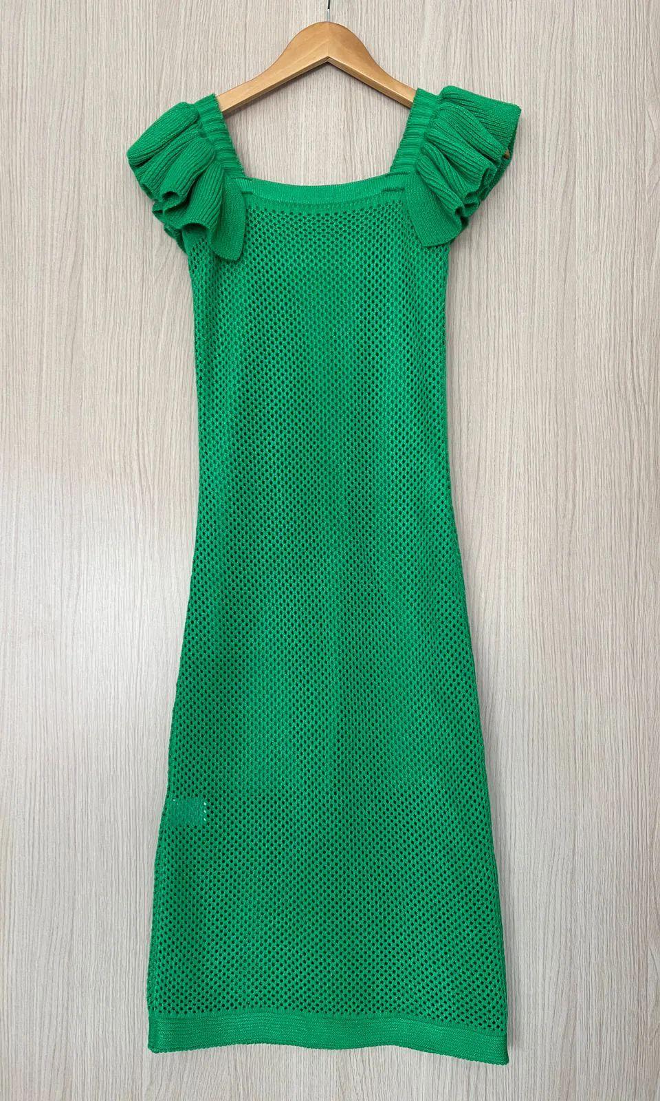 Vestido tricot fio modal Valentina - Ateliê Tricot