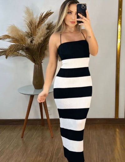 Vestido Tubinho em Tricot Modal Laís