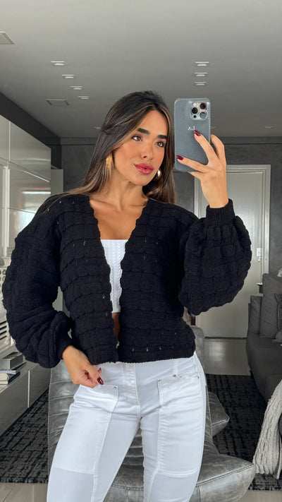 Casaco em Fio Mousse Laura