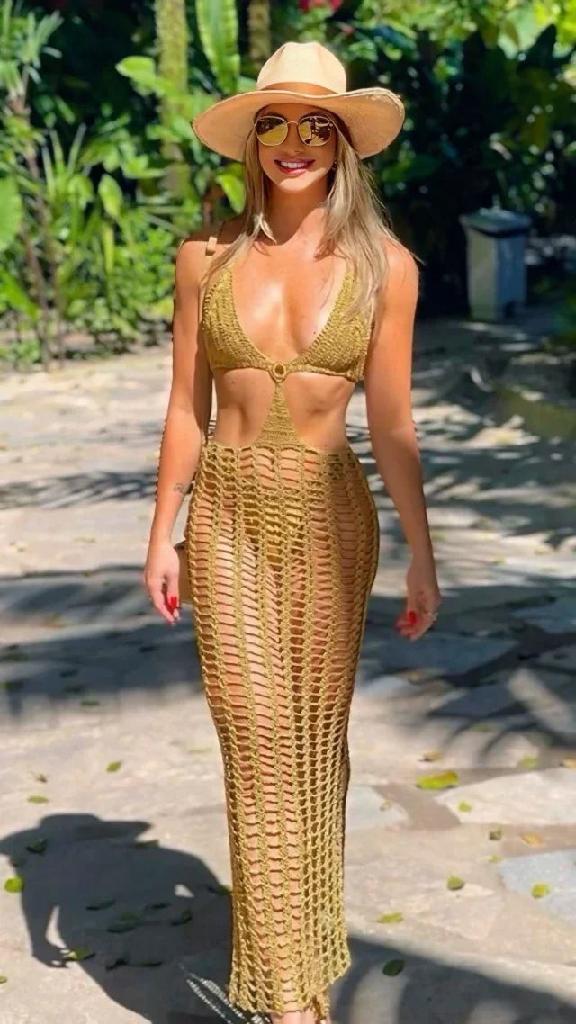 Vestido Crochê Premium Bali