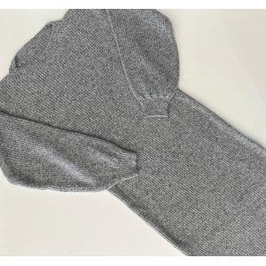 Vestido tricot em fio mousse Gabrielle - Ateliê Tricot