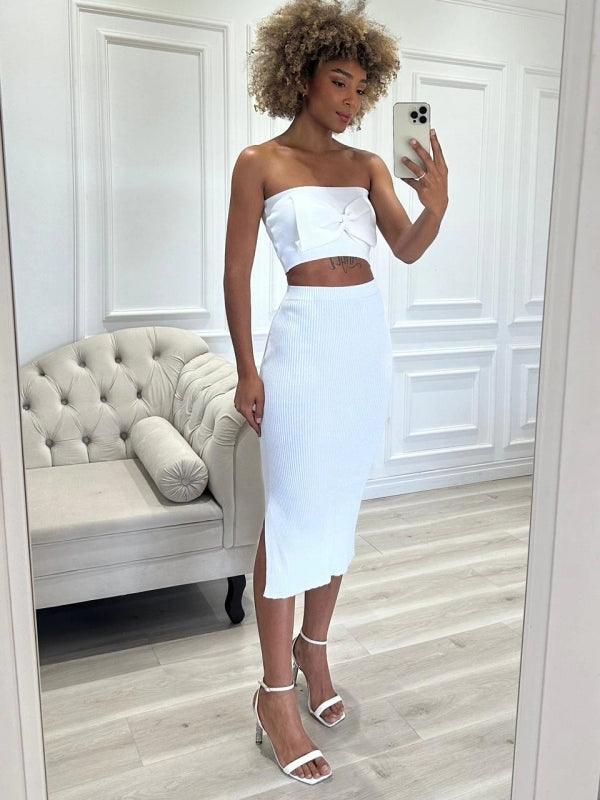 Conjunto Tricot Modal Laço Gabriela - Ateliê Tricot