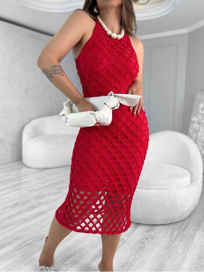 Vestido Rendado Tricot Modal Marcela - Ateliê Tricot