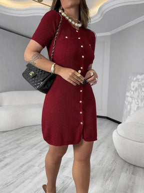 Vestido Tricot Modal Jordania - Ateliê Tricot