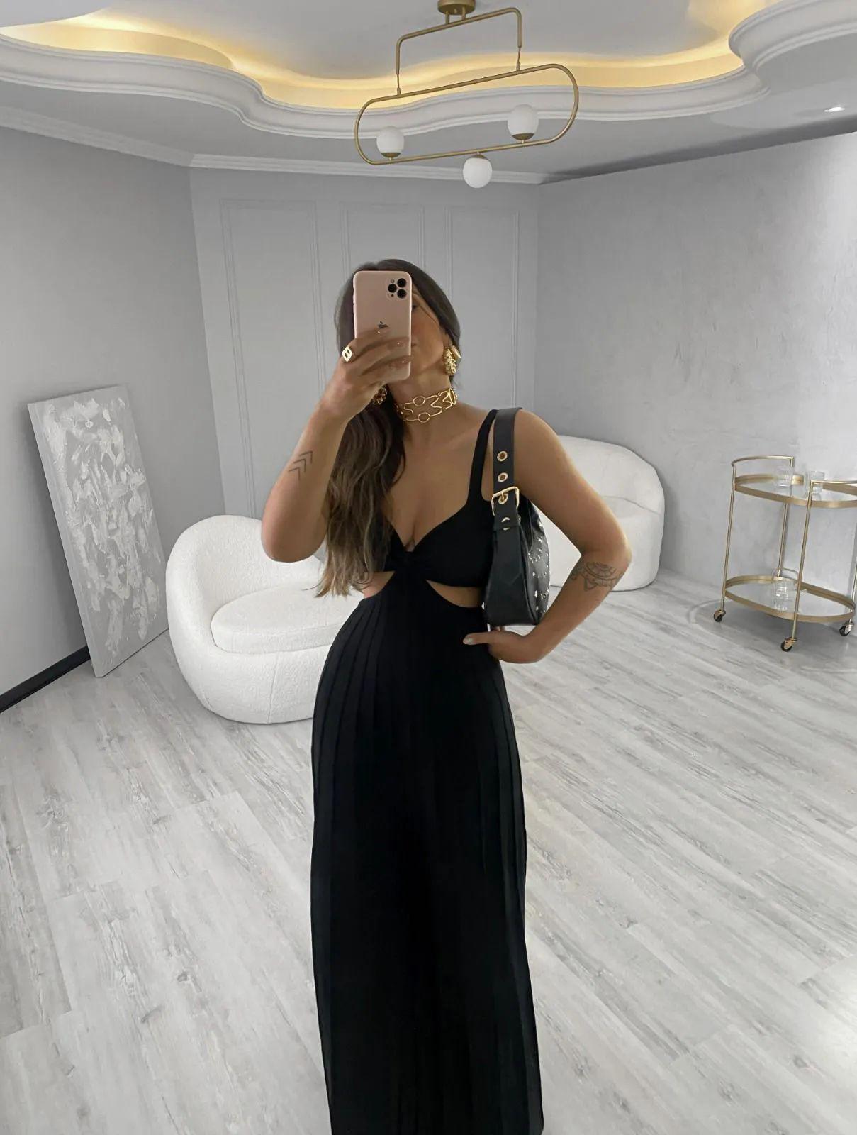 Vestido tricot luxo fio modal Isa - Ateliê Tricot