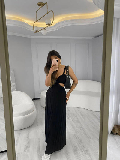 Vestido tricot luxo fio modal Isa - Ateliê Tricot