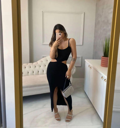 Vestido tricot fio modal Penelope - Ateliê Tricot