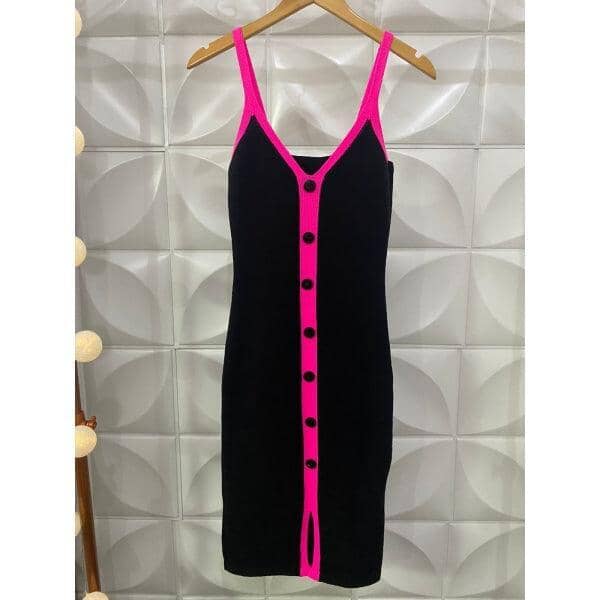 Vestido tricot midi fio modal Belinda - Ateliê Tricot