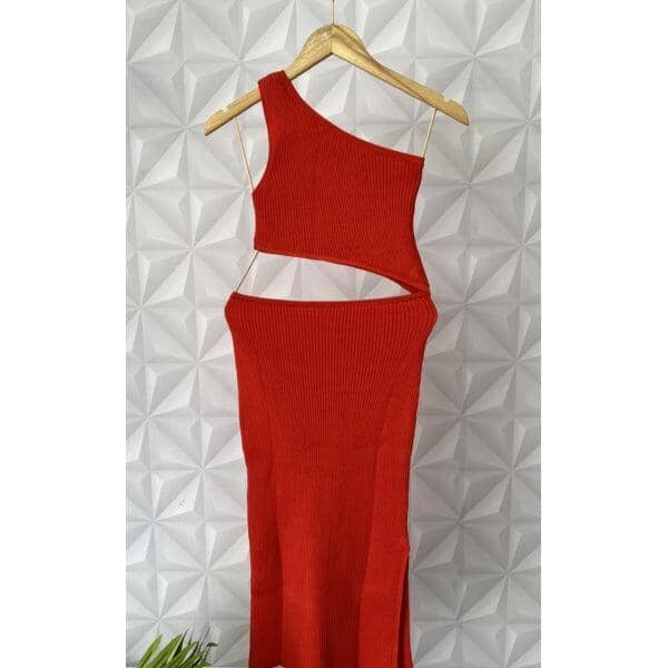 Vestido tricot em fio modal Nicolly - Ateliê Tricot