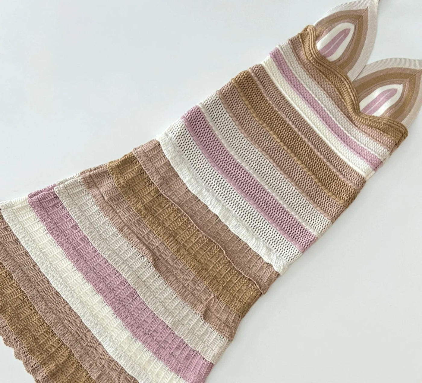 Vestido tricot em fio linha Flávia - Ateliê Tricot