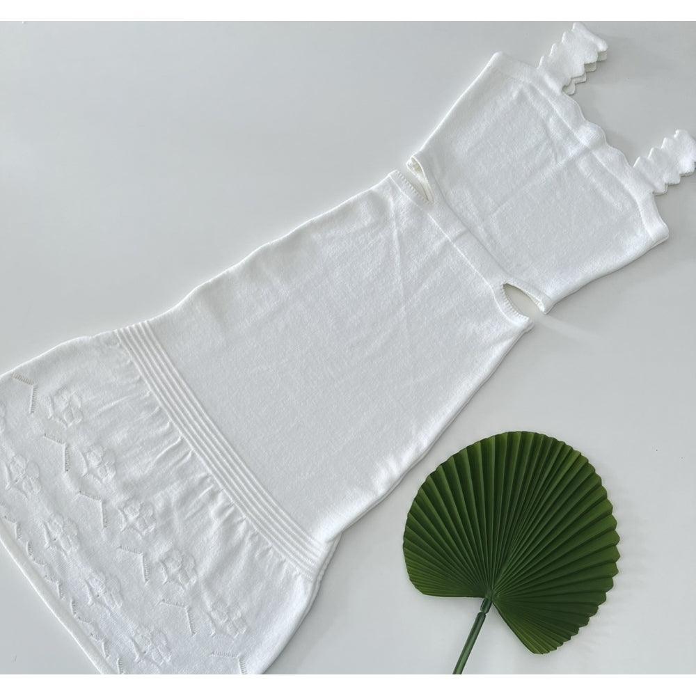 Vestido tricot em fio modal Antonina - Ateliê Tricot