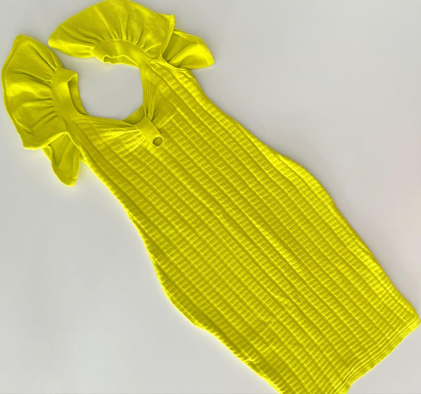 Vestido tricot em fio modal Julia - Ateliê Tricot